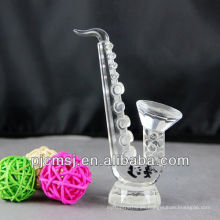 Nuevo diseño - Saxofón de cristal para decration o regalo